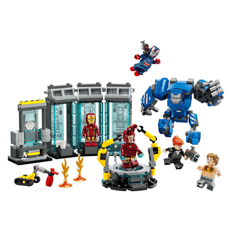 Load image into Gallery viewer, Lego marvel iron mans laboratorium: harnasruimte set - 76315