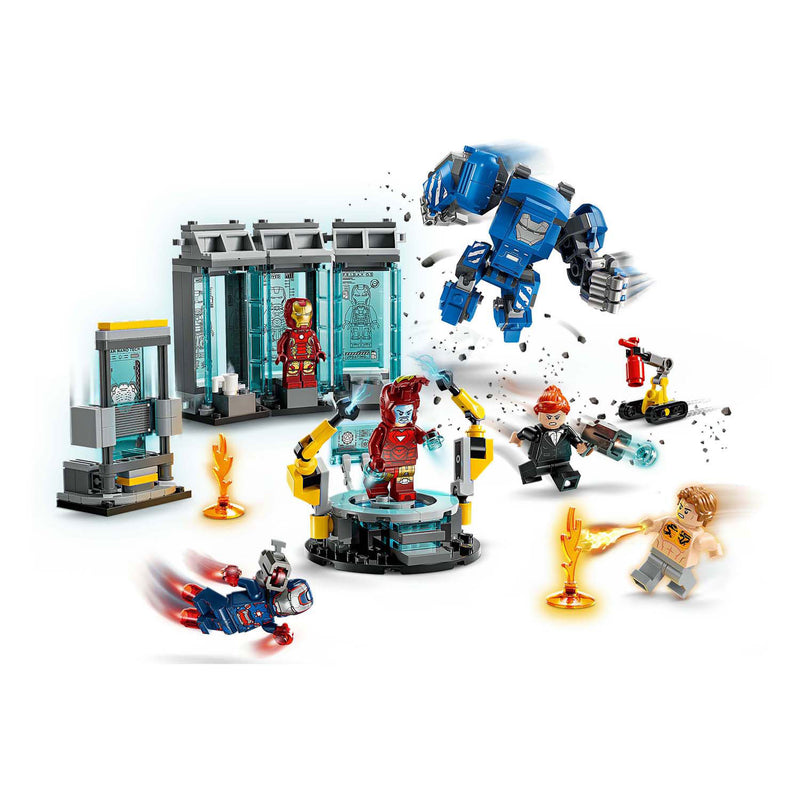 Load image into Gallery viewer, Lego marvel iron mans laboratorium: harnasruimte set - 76315