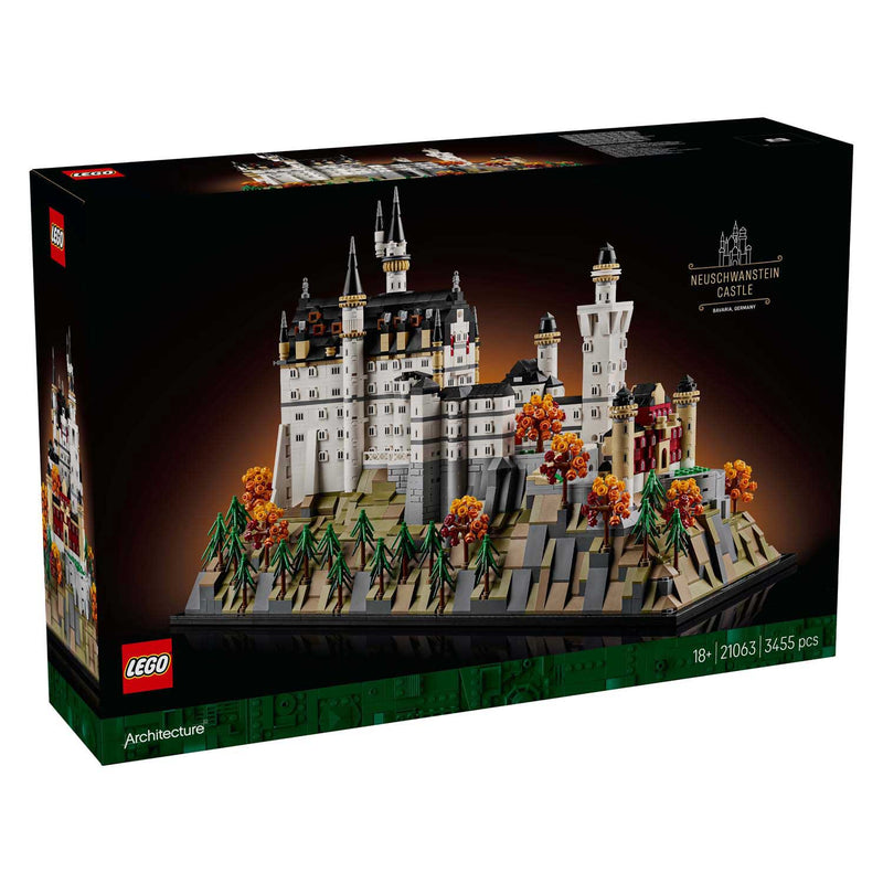 Load image into Gallery viewer, Lego architecture 21063 slot neuschwanstein verzamelset