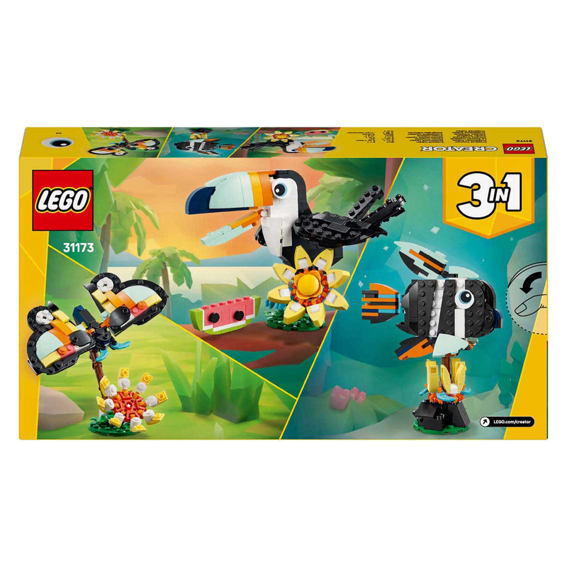 Load image into Gallery viewer, Lego creator 31173 wilde dieren: tropische toekan
