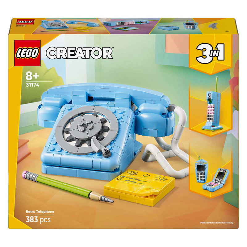 Load image into Gallery viewer, Lego creator 31174 retro telefoon