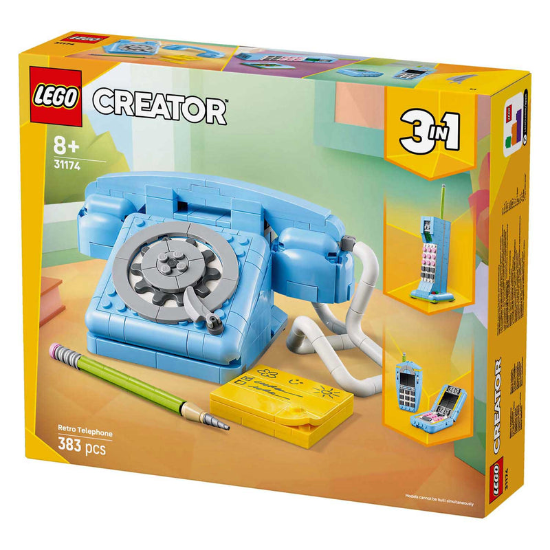 Load image into Gallery viewer, Lego ® creator 3in1 retro telefoon, vintage telefoon - 31174
