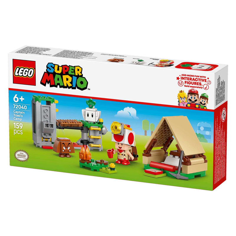 Load image into Gallery viewer, Lego super mario 72040 toad-baas kampeerplaats