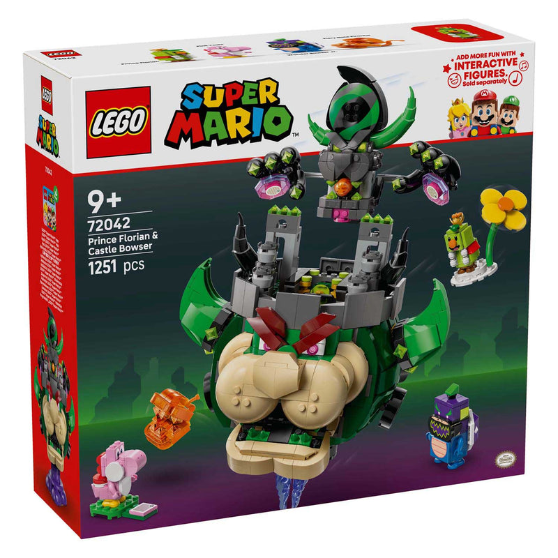 Afbeelding laden in galerijviewer, Lego super mario 72042 prins florian en kasteel bowser