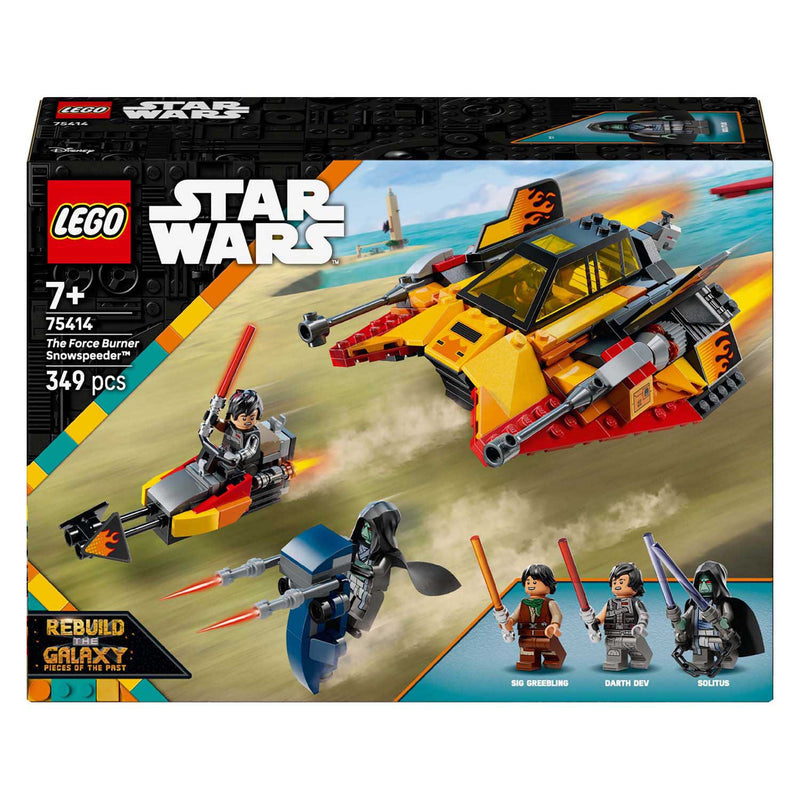 Load image into Gallery viewer, Lego star wars 75414 the force burner snowspeeder