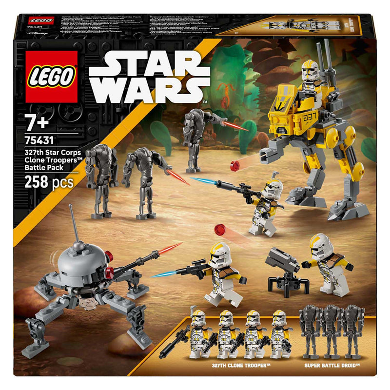 Load image into Gallery viewer, Lego star wars 75431 327th star corps clone troopers battle pack