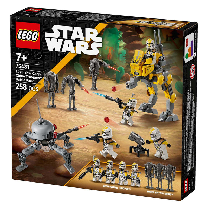 Load image into Gallery viewer, Lego star wars 75431 327th star corps clone troopers battle pack