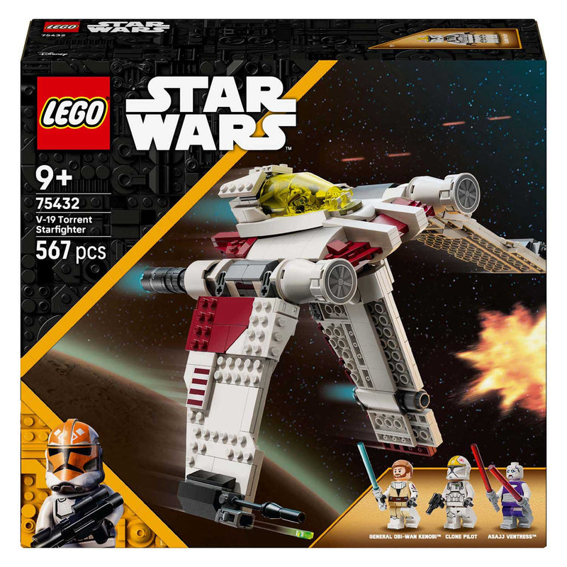 Load image into Gallery viewer, Lego star wars 75432 v-19 torrent starfighter