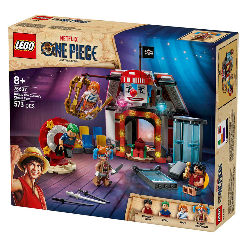 Load image into Gallery viewer, Lego one piece 75637 circustent van buggy de clown