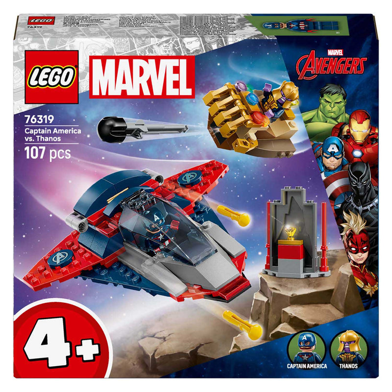 Load image into Gallery viewer, Lego super heroes marvel 76319 captain america vs. thanos