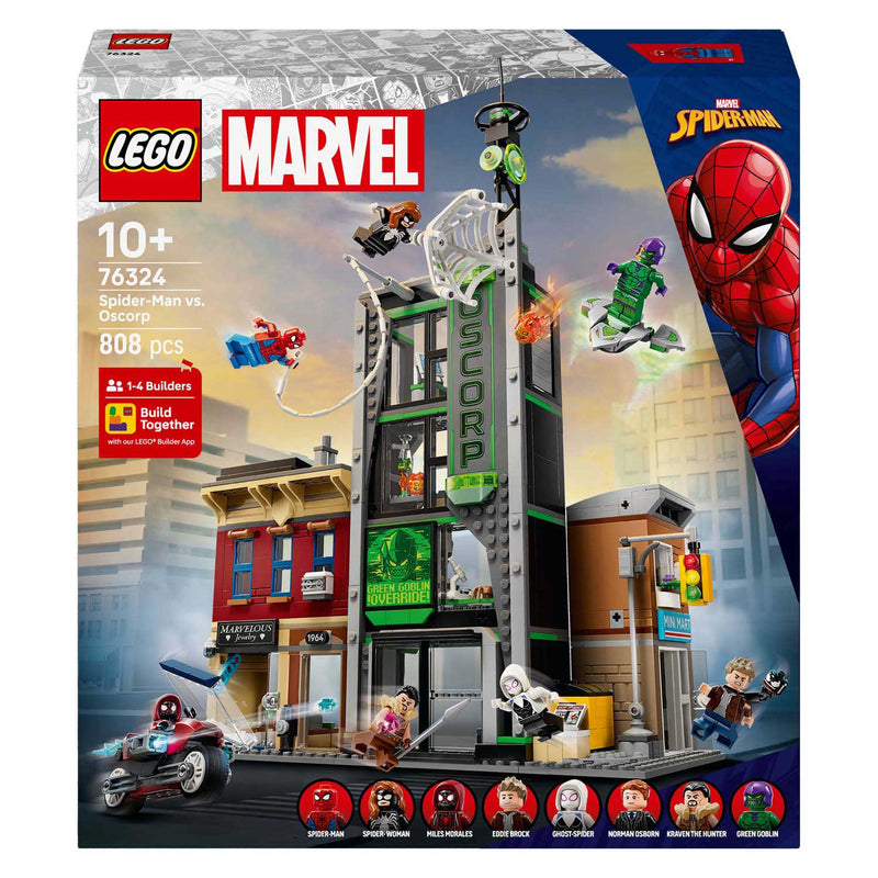 Load image into Gallery viewer, Lego super heroes marvel 76324 spider-man vs. oscorp