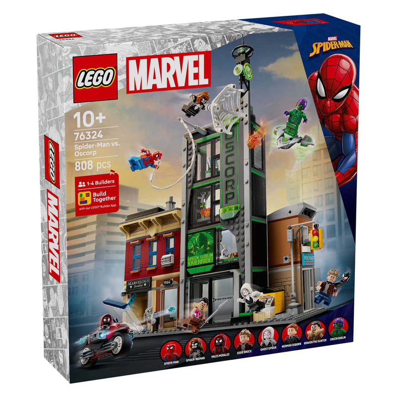 Load image into Gallery viewer, Lego super heroes marvel 76324 spider-man vs. oscorp