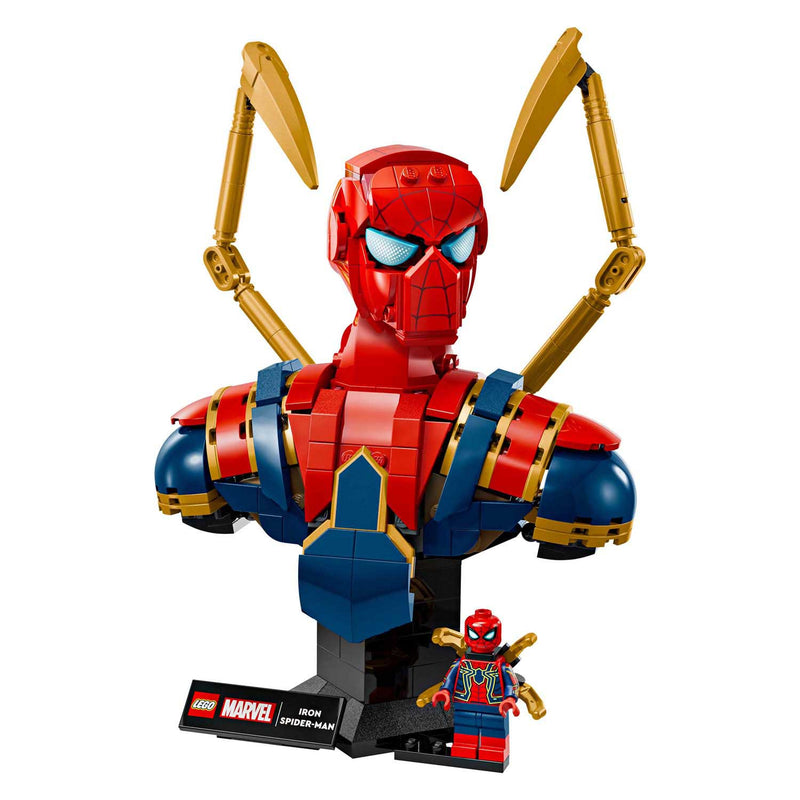 Load image into Gallery viewer, Lego super heroes 76326 iron spider-man buste