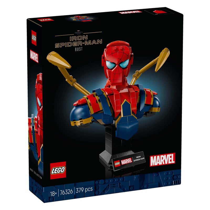 Load image into Gallery viewer, Lego super heroes 76326 iron spider-man buste