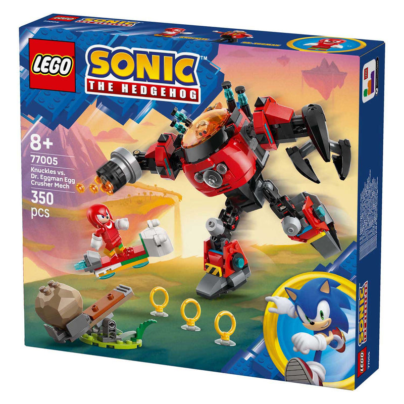 Load image into Gallery viewer, Lego ® sonic the hedgehog™ knuckles vs. dr. eggman egg crusher mecha - 77005