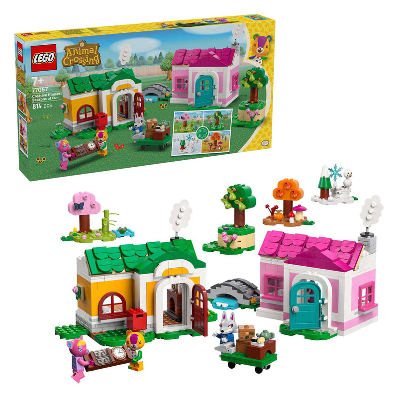 Afbeelding laden in galerijviewer, Lego ® animal crossing™ creatieve huizen: seizoenenlang plezier - 77057
