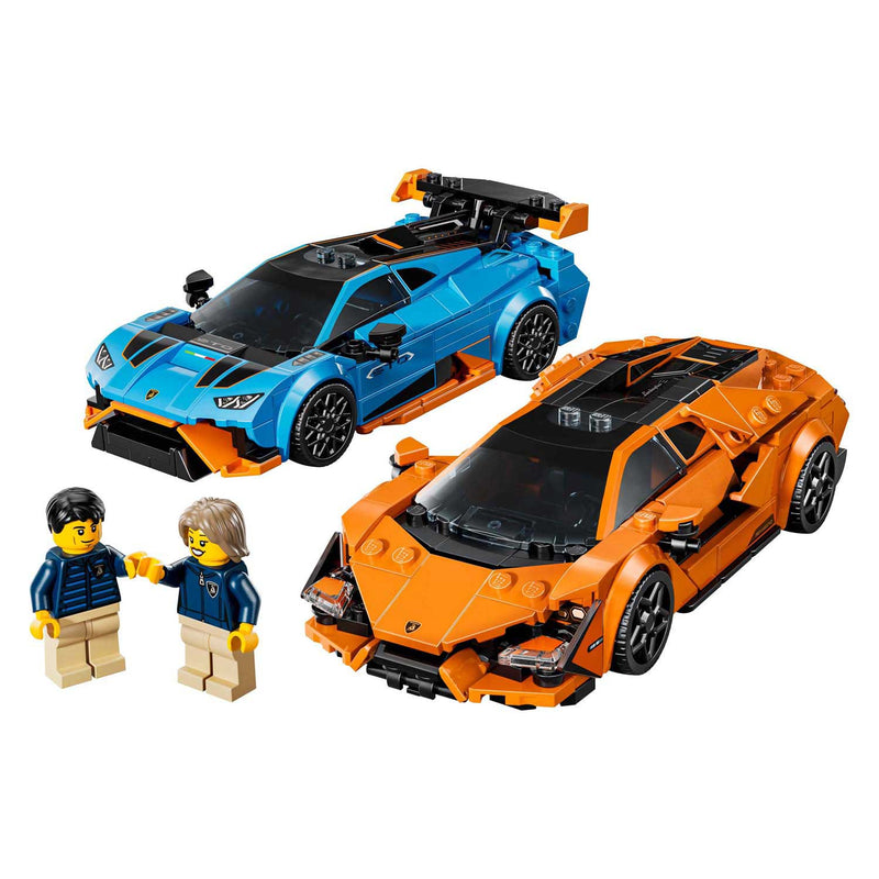 Load image into Gallery viewer, Lego speed champions 77238 lamborghini revuelto en huracan sto
