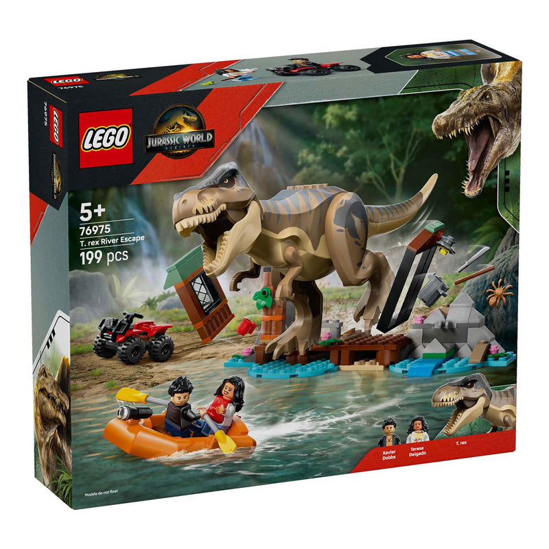 Load image into Gallery viewer, Lego ® jurassic world t. rex rivierontsnapping bouwset - 76975