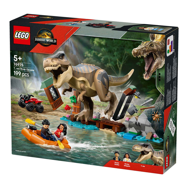 Load image into Gallery viewer, Lego ® jurassic world t. rex rivierontsnapping bouwset - 76975