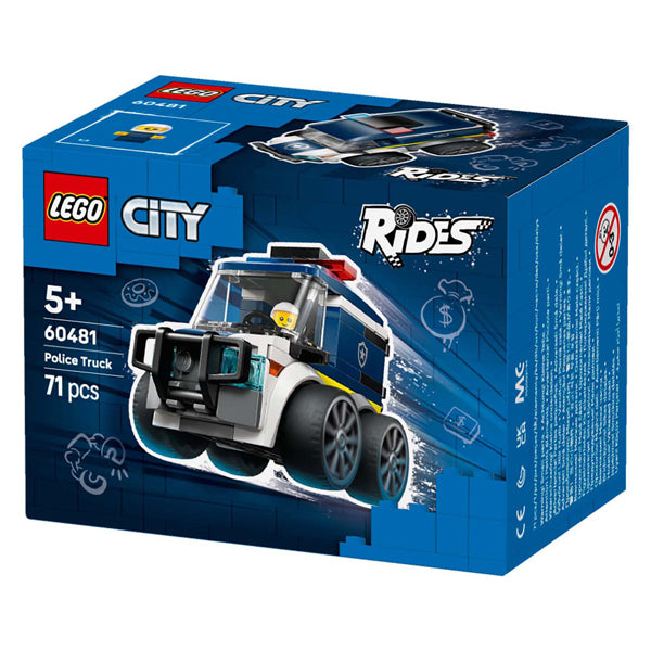 Load image into Gallery viewer, Lego city brick rides 60481 voertuigen politiewagen | 2 stuks