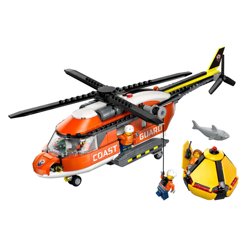 Load image into Gallery viewer, Lego city exploration 60503 kustwacht helikopter