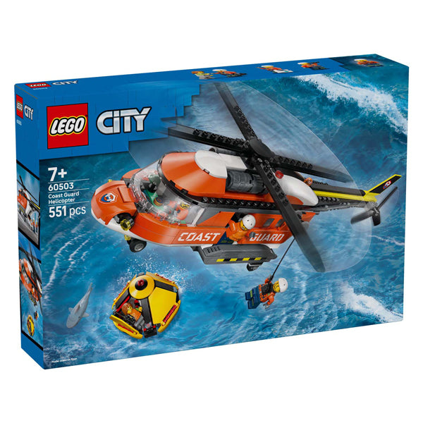 Load image into Gallery viewer, Lego city exploration 60503 kustwacht helikopter
