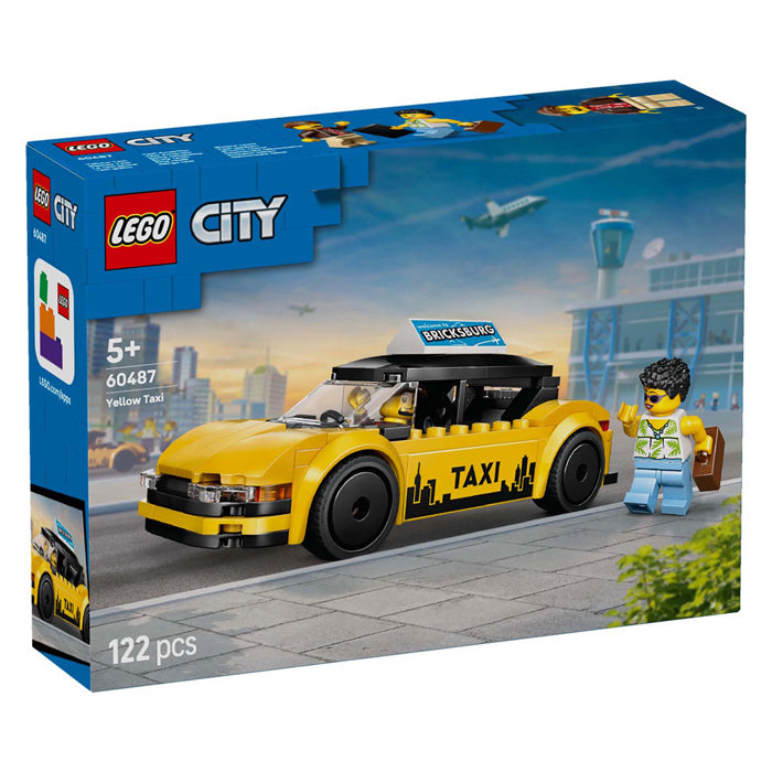 Load image into Gallery viewer, Lego city 60487 gele taxi