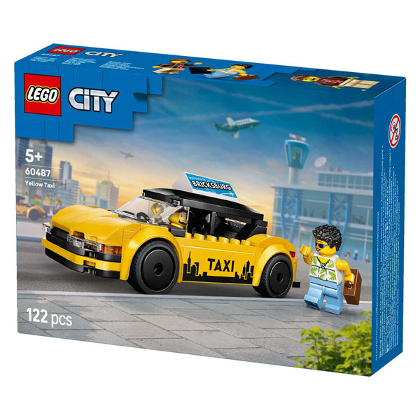 Load image into Gallery viewer, Lego city 60487 gele taxi