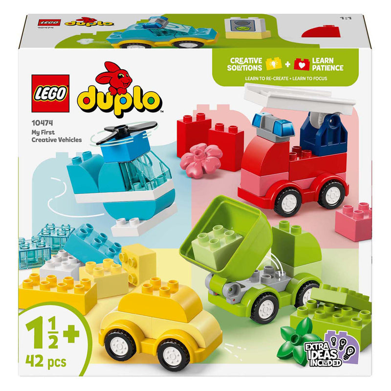 Load image into Gallery viewer, Lego duplo 10474 mijn eerste creatieve voertuigen