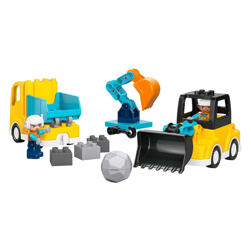 Load image into Gallery viewer, Lego duplo 10475 3-in1 bouwvoertuigen