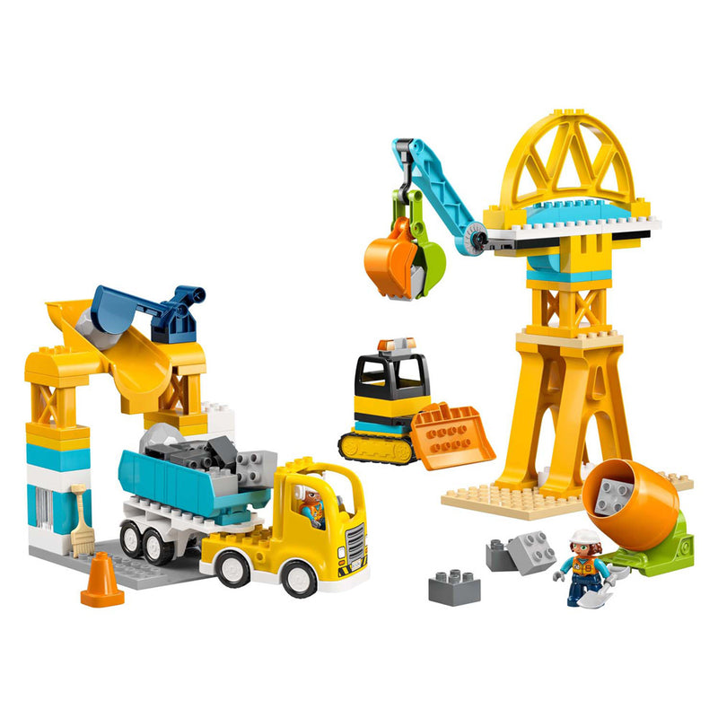 Load image into Gallery viewer, Lego duplo 10476 3-in-1 bouwplaats en voertuigen