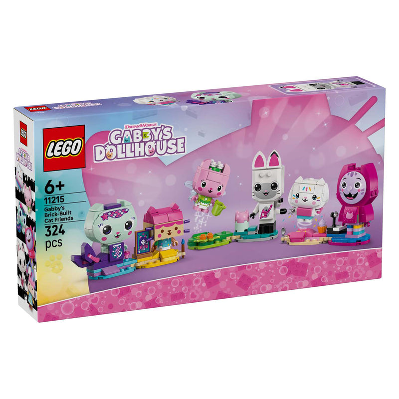 Load image into Gallery viewer, Lego gabby's poppenhuis - gabby’s bouwbare kattenvriendjes constructiespeelgoed (11215)