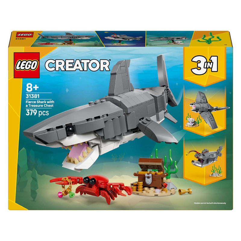 Load image into Gallery viewer, Lego woeste haai met schatkist constructiespeelgoed (31381)