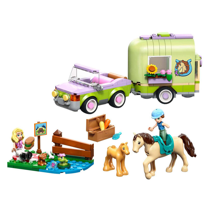 Load image into Gallery viewer, Lego friends 42695 trailer met paard en veulen