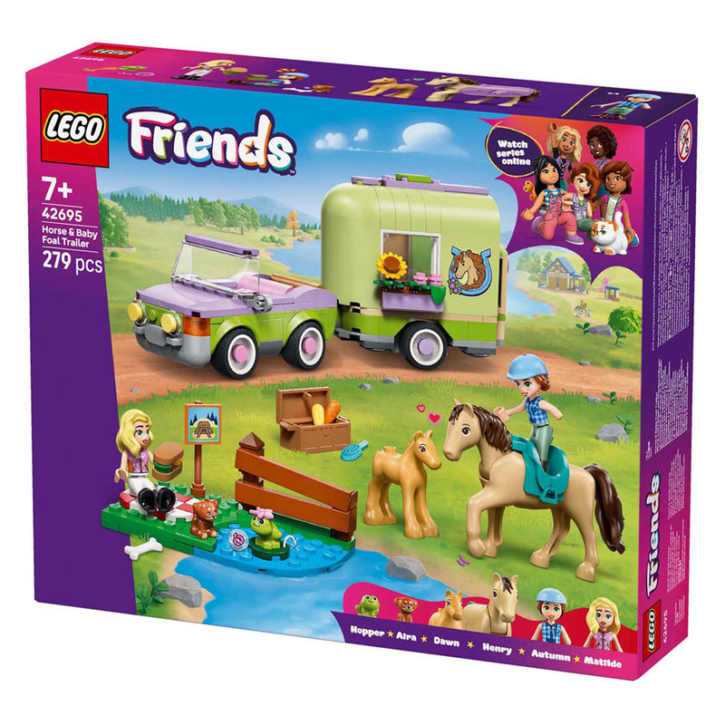 Load image into Gallery viewer, Lego friends 42695 trailer met paard en veulen