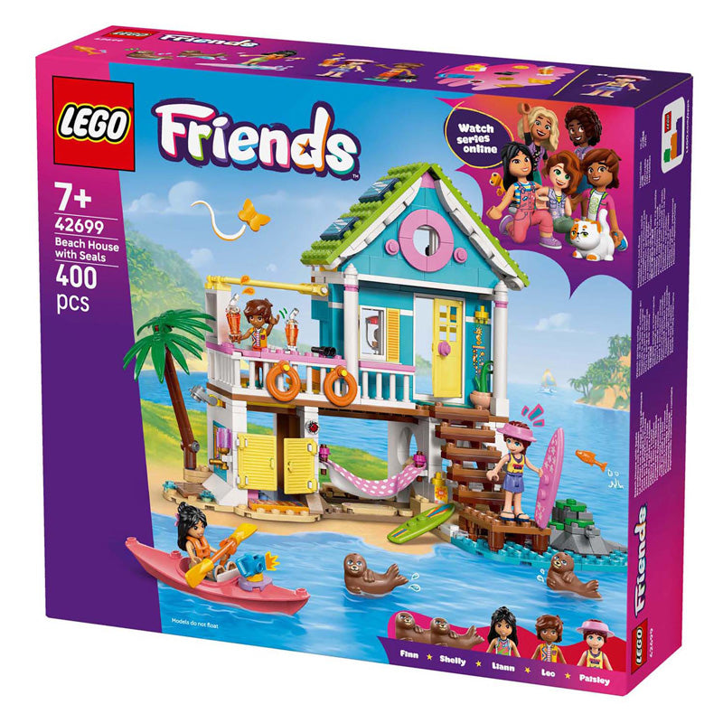 Afbeelding laden in galerijviewer, Lego friends 42699 strandhuis met zeehonden