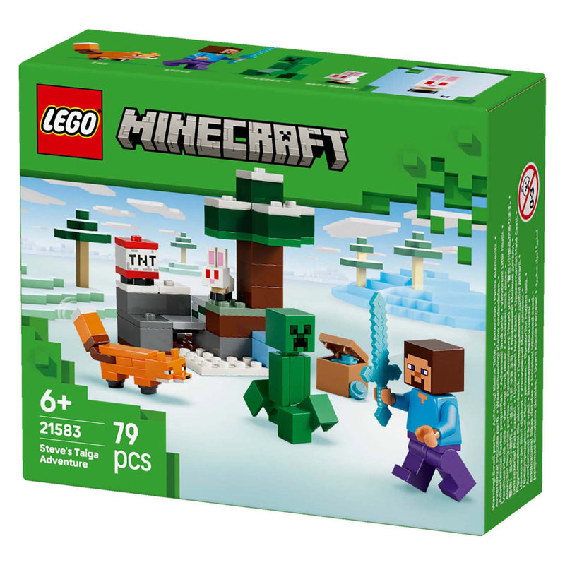 Load image into Gallery viewer, Lego minecraft 21583 steves taiga-avontuur