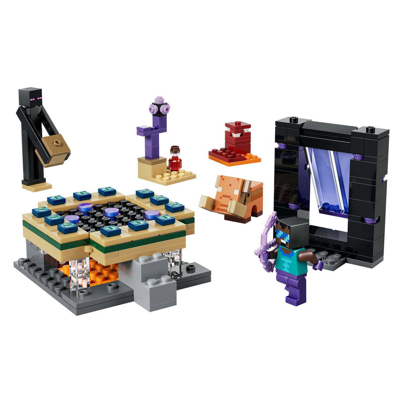 Load image into Gallery viewer, Lego minecraft 21584 reis naar de nether en het end-portaal