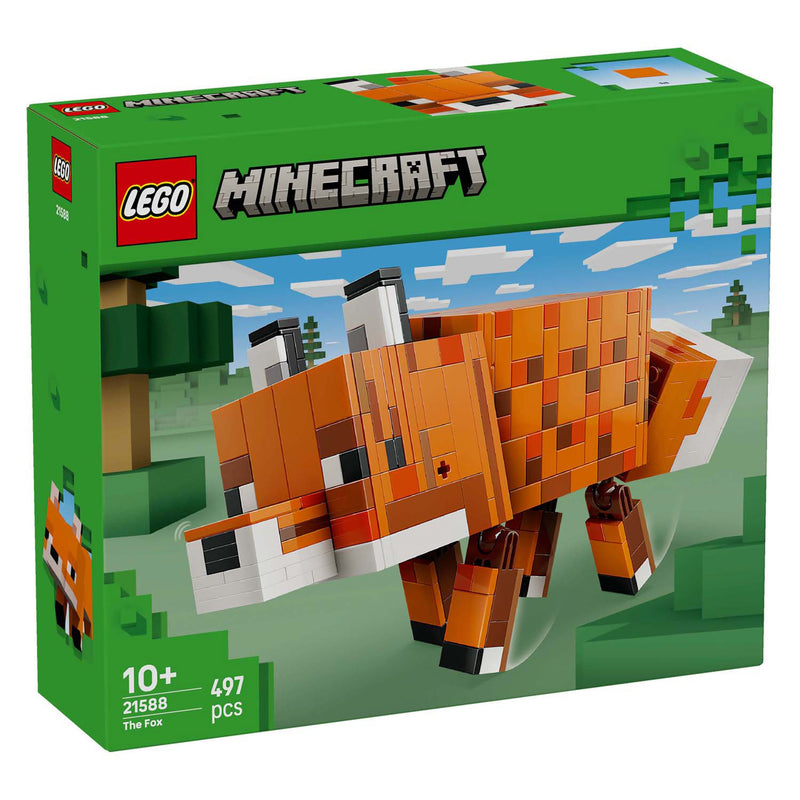 Load image into Gallery viewer, Lego minecraft de vos kinderkamer decoratie en dieren speelgoed voor kinderen - 21588