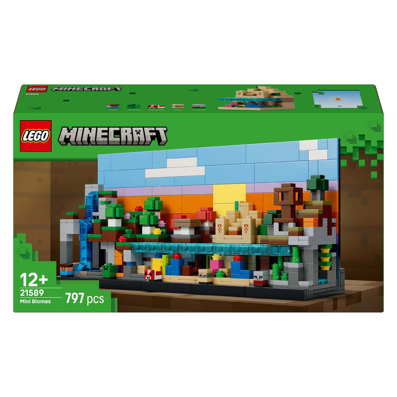 Load image into Gallery viewer, Lego minecraft 21589 minibiomen