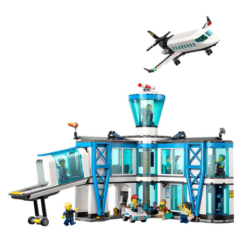Load image into Gallery viewer, Lego city 60502 luchthaven met vliegtuig