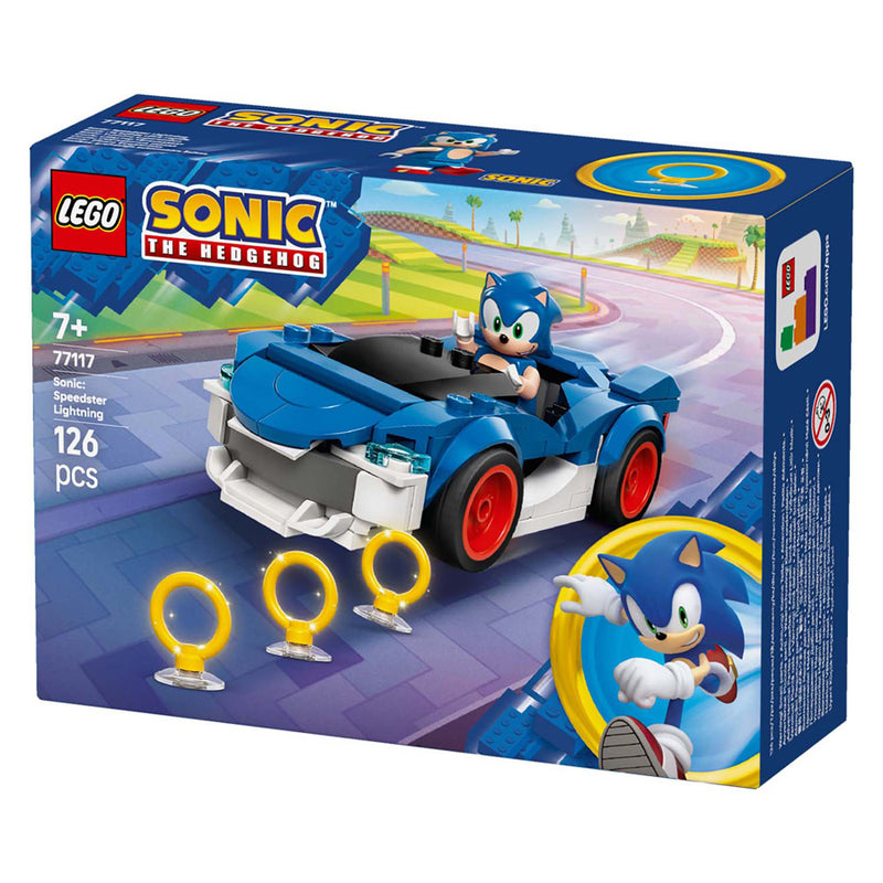 Load image into Gallery viewer, Lego sonic the hedgehog 77117 sonics auto: speed star lightning