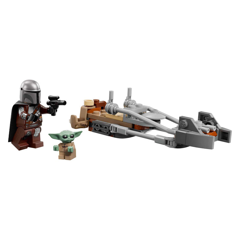 Load image into Gallery viewer, Lego star wars 75436 mandalorian en grogu's speederbike