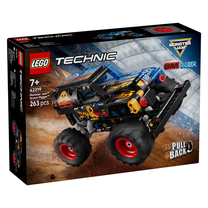 Load image into Gallery viewer, Lego technic 42219 monster jam grave digger vuur en ijs