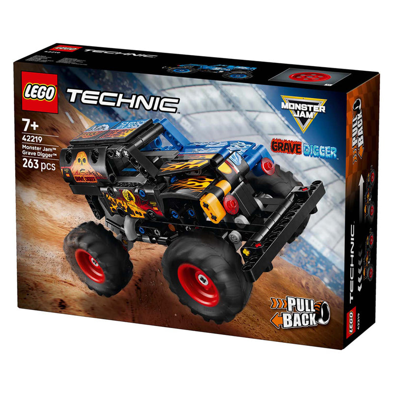 Load image into Gallery viewer, Lego technic 42219 monster jam grave digger vuur en ijs
