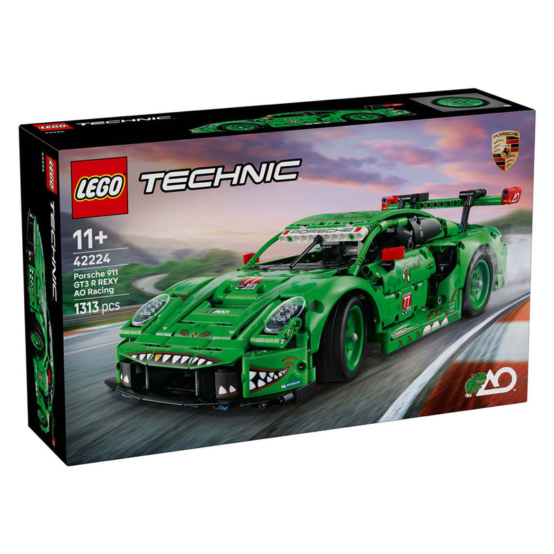 Load image into Gallery viewer, Lego technic 42224 porsche 911 gt3 r rexy ao racing auto