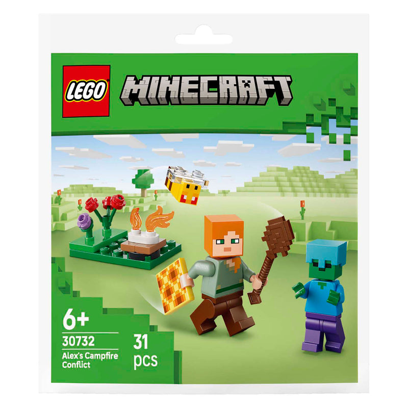Afbeelding laden in galerijviewer, Lego minecraft 30732 alex en de strijd bij het kampvuur