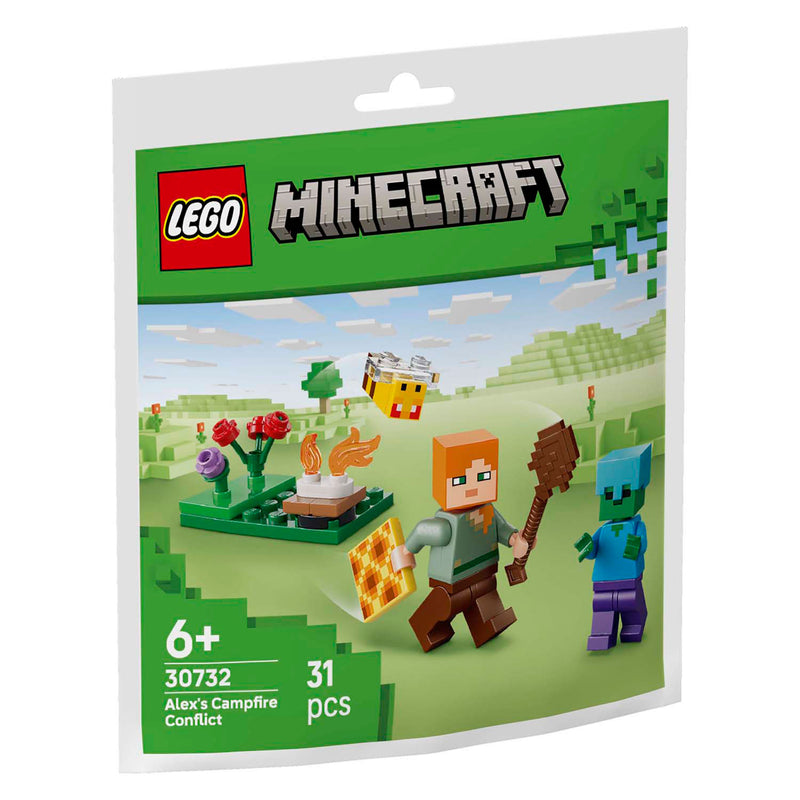 Afbeelding laden in galerijviewer, Lego minecraft 30732 alex en de strijd bij het kampvuur