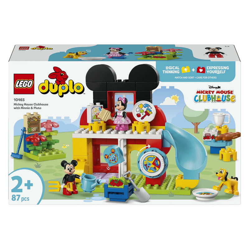 Afbeelding laden in galerijviewer, Lego duplo 10465 mickey mouse clubhuis met minnie en pluto