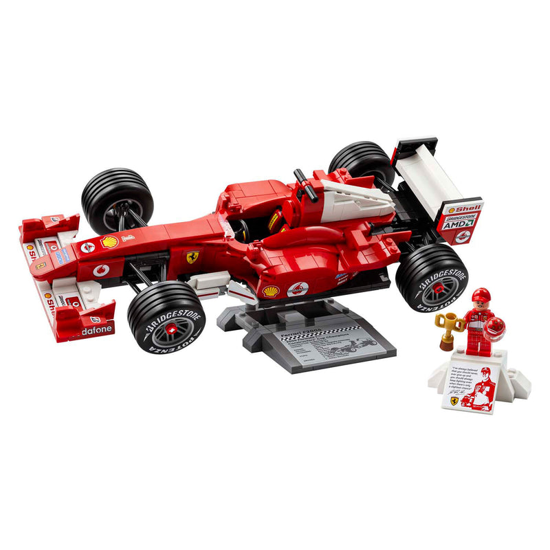Afbeelding laden in galerijviewer, Lego icons ferrari f2004 en michael schumacher - 11375